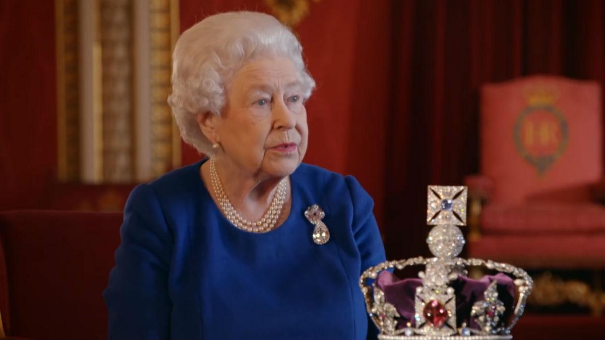 La reina Isabel II de Inglaterra.