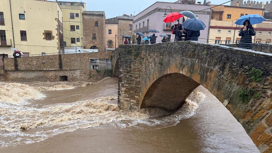 Les fotos dels efectes de la llevantada a les comarques gironines