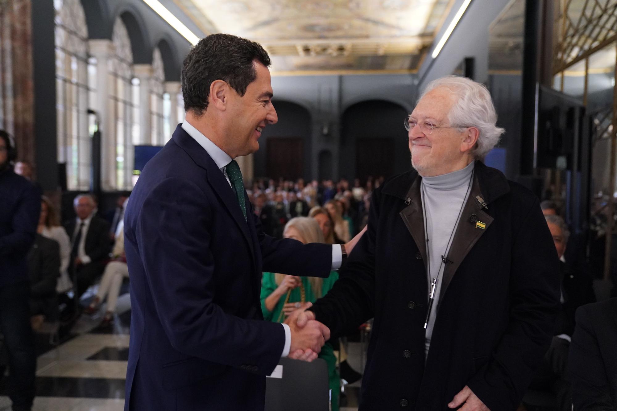 Acto del primer Día de la Bandera de Andalucía en Sevilla