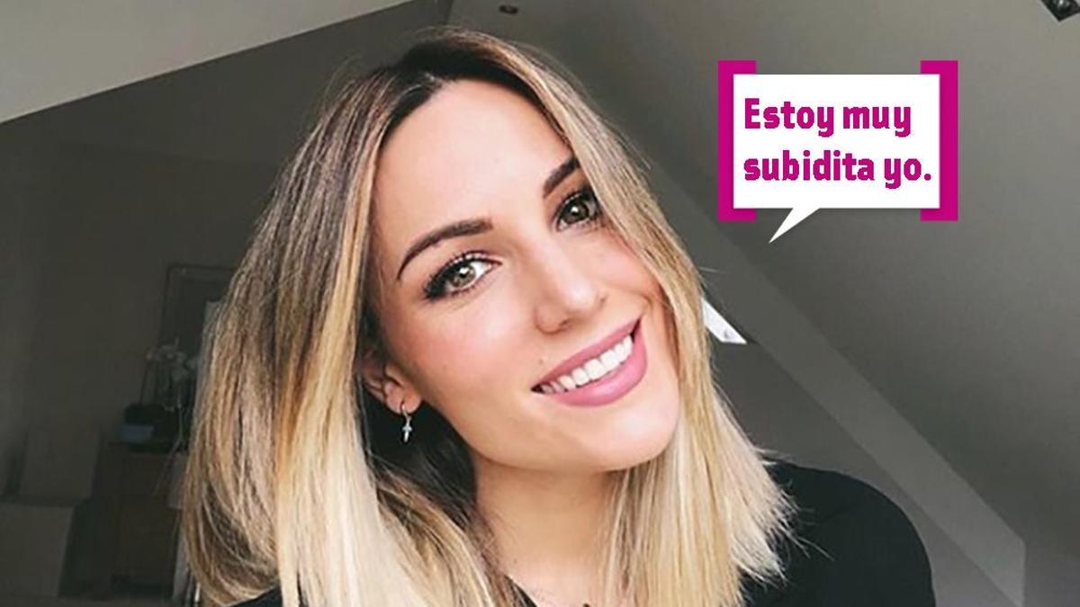 Edurne: &quot;Estoy muy subidita yo&quot;