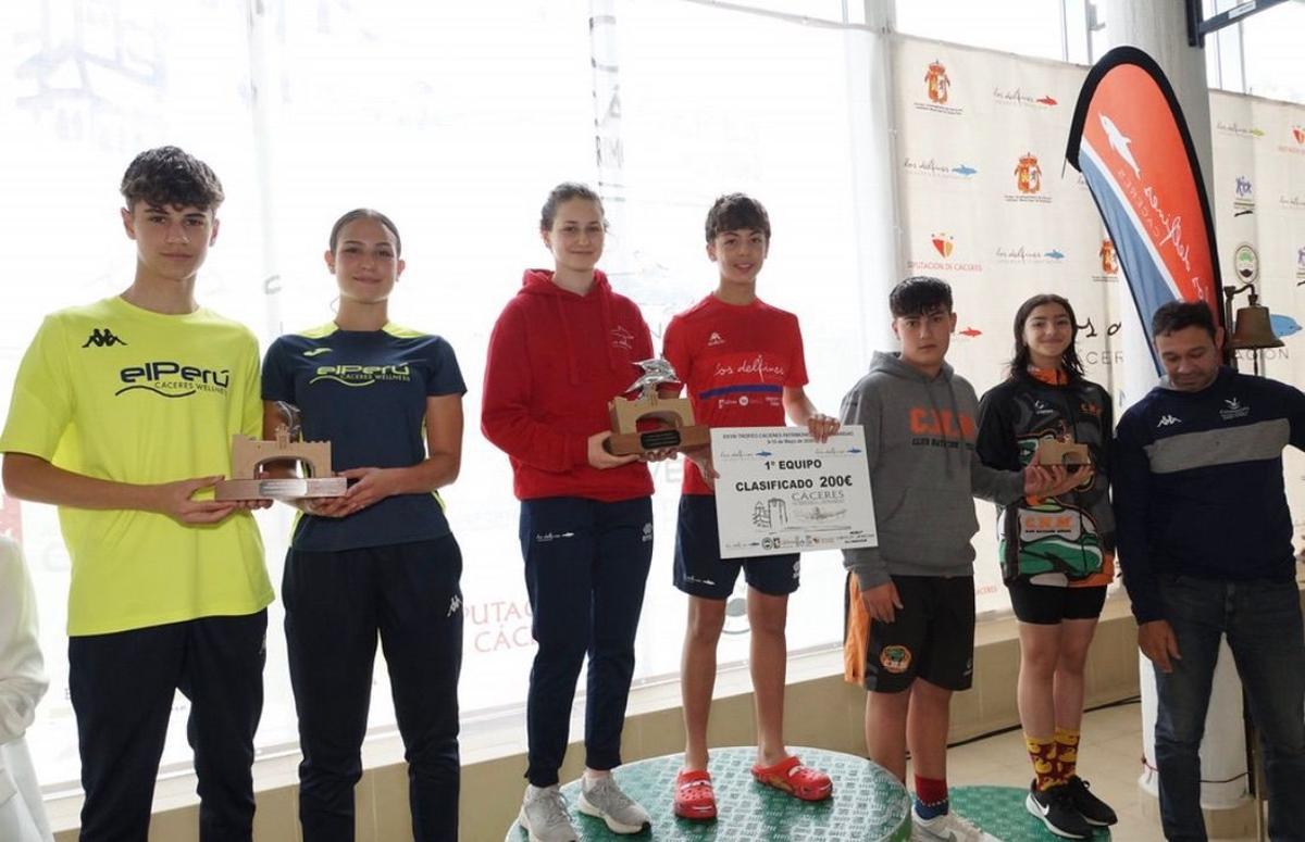 Fotogalería | El Torneo de Natación Cáceres Patrimonio de la Humanidad, en imágenes