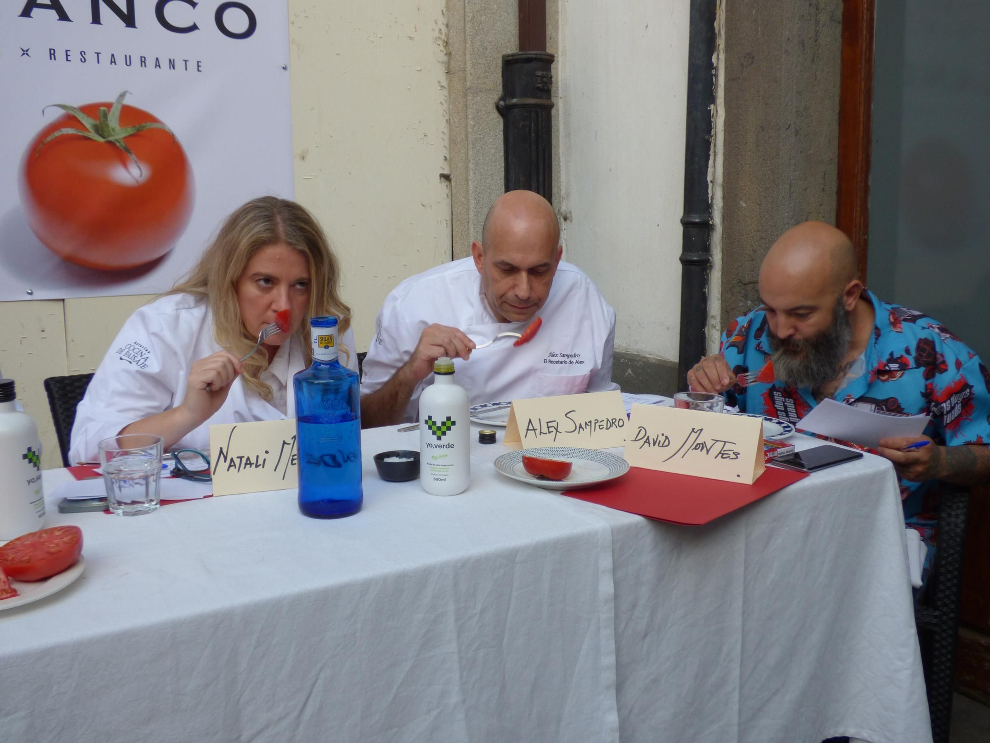 Así fue la elección del mejor tomate de Cangas del Narcea