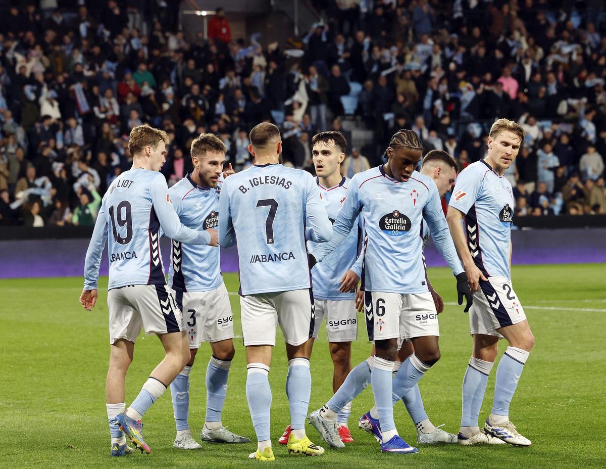 Celta-Real Madrid, en imágenes