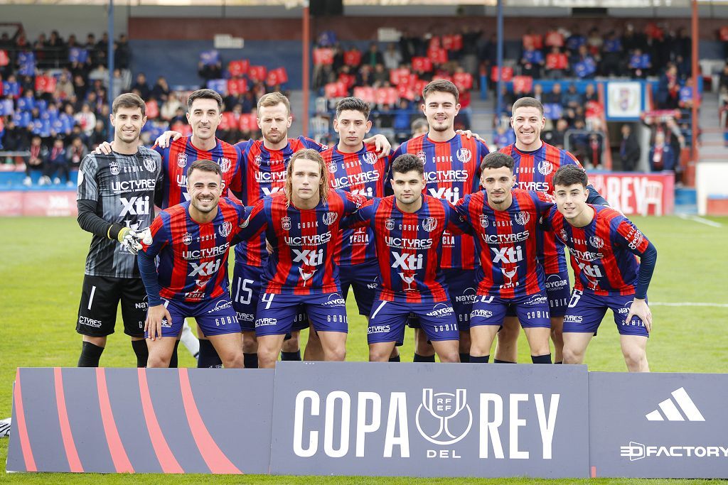 Encuentro de Copa del Rey entre el Rayo Vallecano y el Yeclano, en imágenes