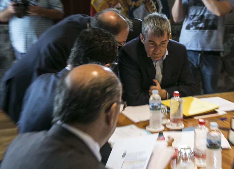 Reunión del Consejo de Gobierno de Canarias, 17/07