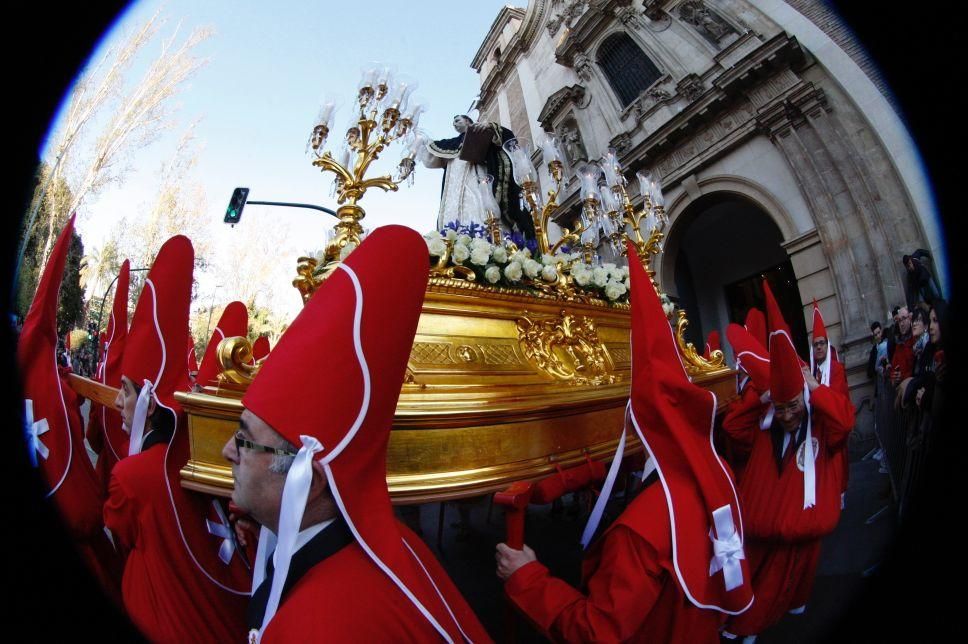 Miércoles Santo 'colorao' en Murcia