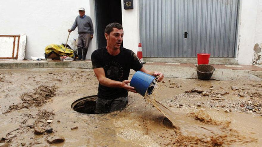 Villanueva del Rosario, uno de los municipios más afectados.