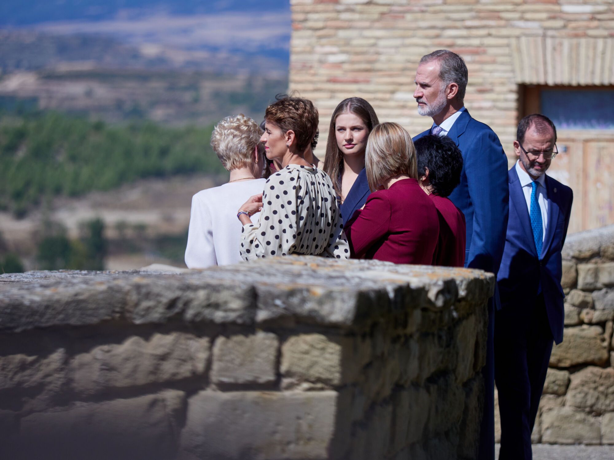 EN IMÁGENES: Leonor se da un baño de multitudes en su estreno como Princesa de Viana