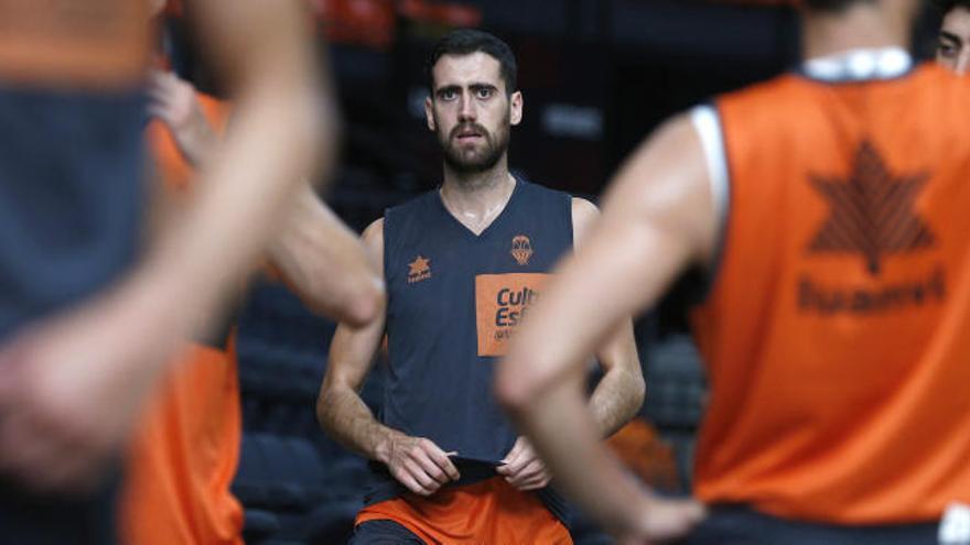 Joan Sastre, durante un entrenamiento.