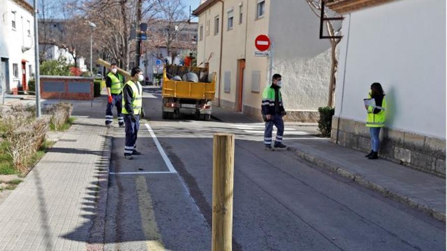 Girona converteix en exclusiu per a vianants un carrer de Sant Narcís