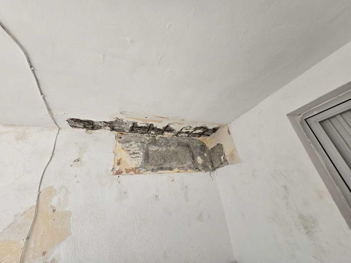 Deterioro de viviendas en la barriada de San Francisco de Las Palmas de Gran Canaria
