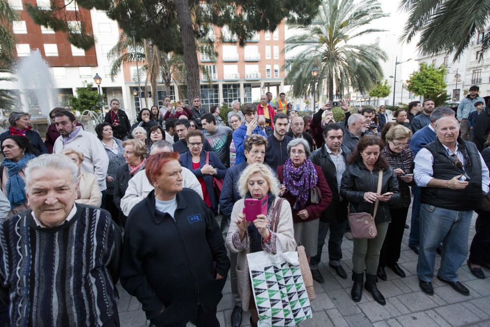 Procesión del sábado de Pasión en el Grao