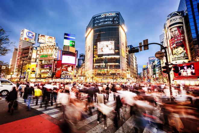 El cruce de Shibuya, Tokio