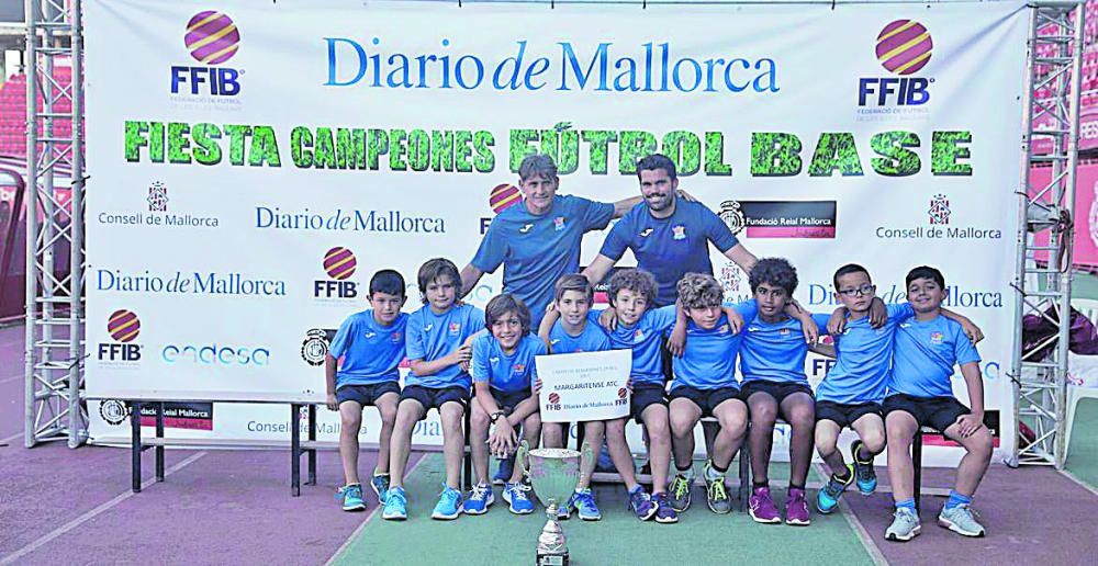 CAMPEÓN: Margaritense Atlètic. Benjamín Segunda Liga C