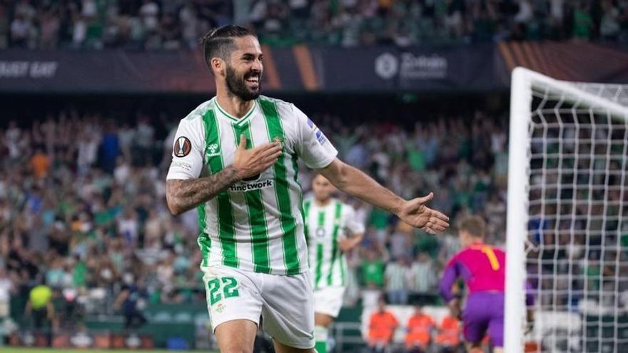 El Real Betis e Isco negocian su renovación hasta 2026