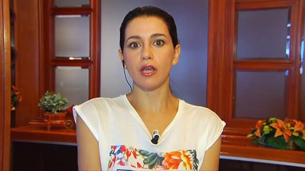 Inés Arrimadas: Pressionarem el PP perquè aprovi mesures que d’una altra manera no faria.