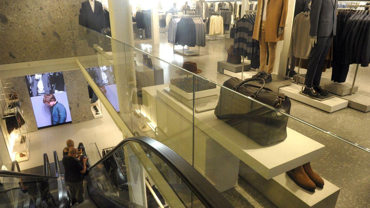 El &#039;flagship&#039; de Zara en A Coruña se inauguró en 2016.