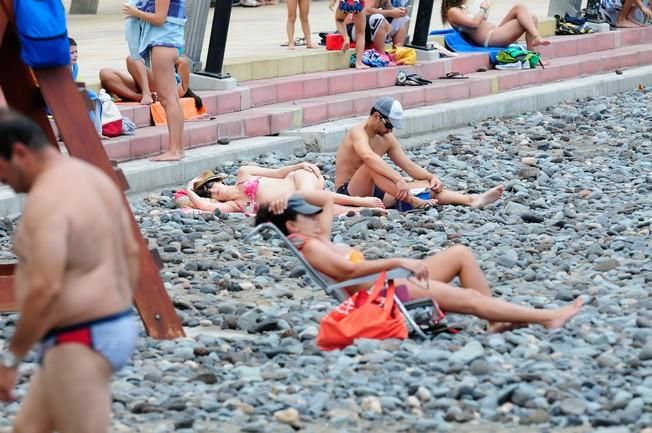 Sabado de calor desde la Playa de Arinaga a ...