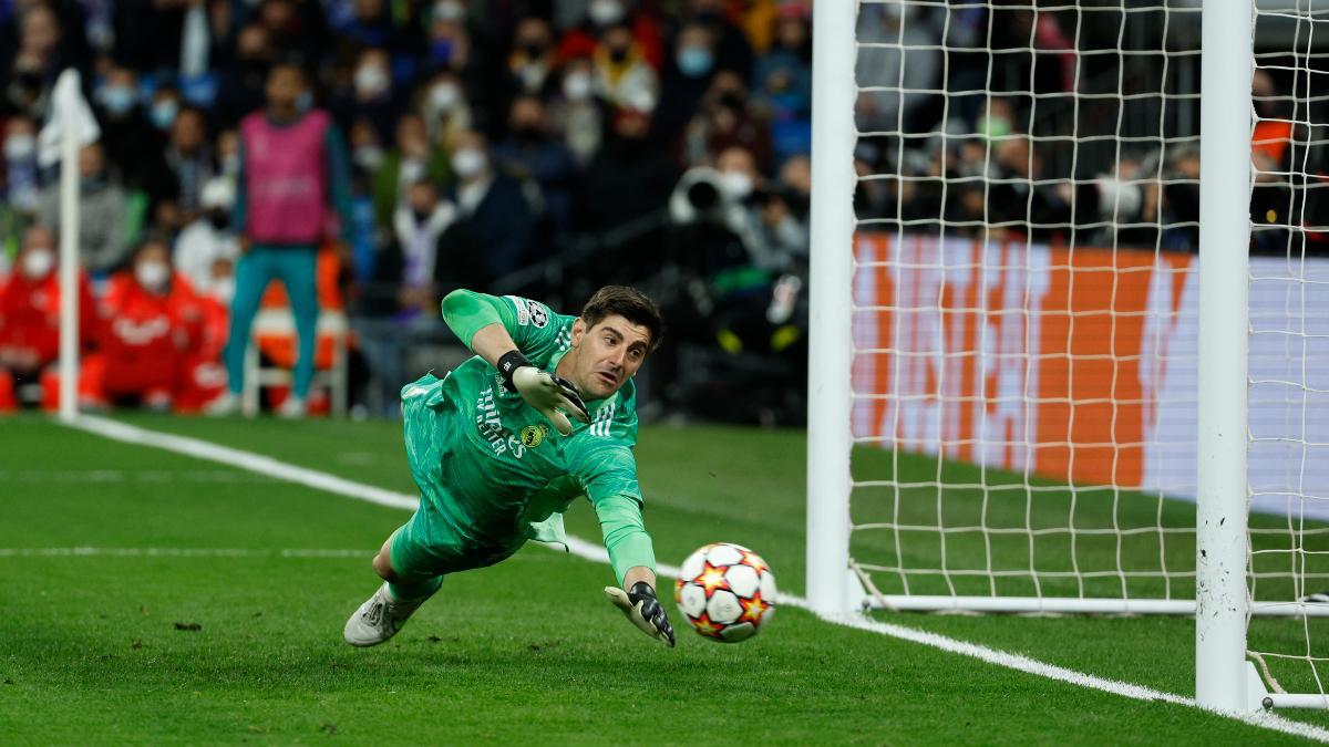 Courtois, el cerrojo blanco