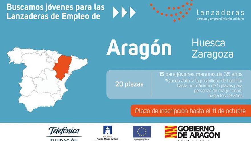 Dos Lanzaderas de Empleo mejorarán la inserción laboral en Huesca y Zaragoza