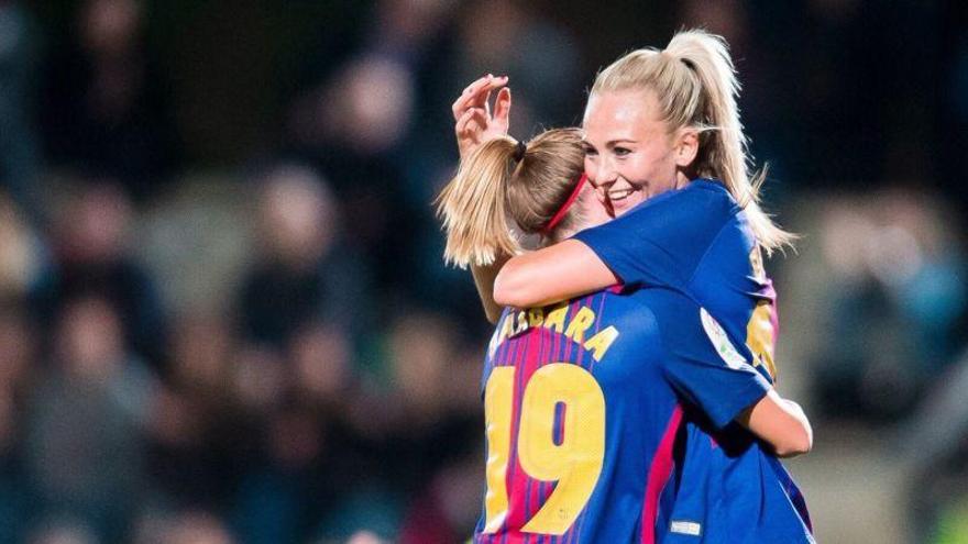 El Barça destroza al Madrid en la Liga femenina