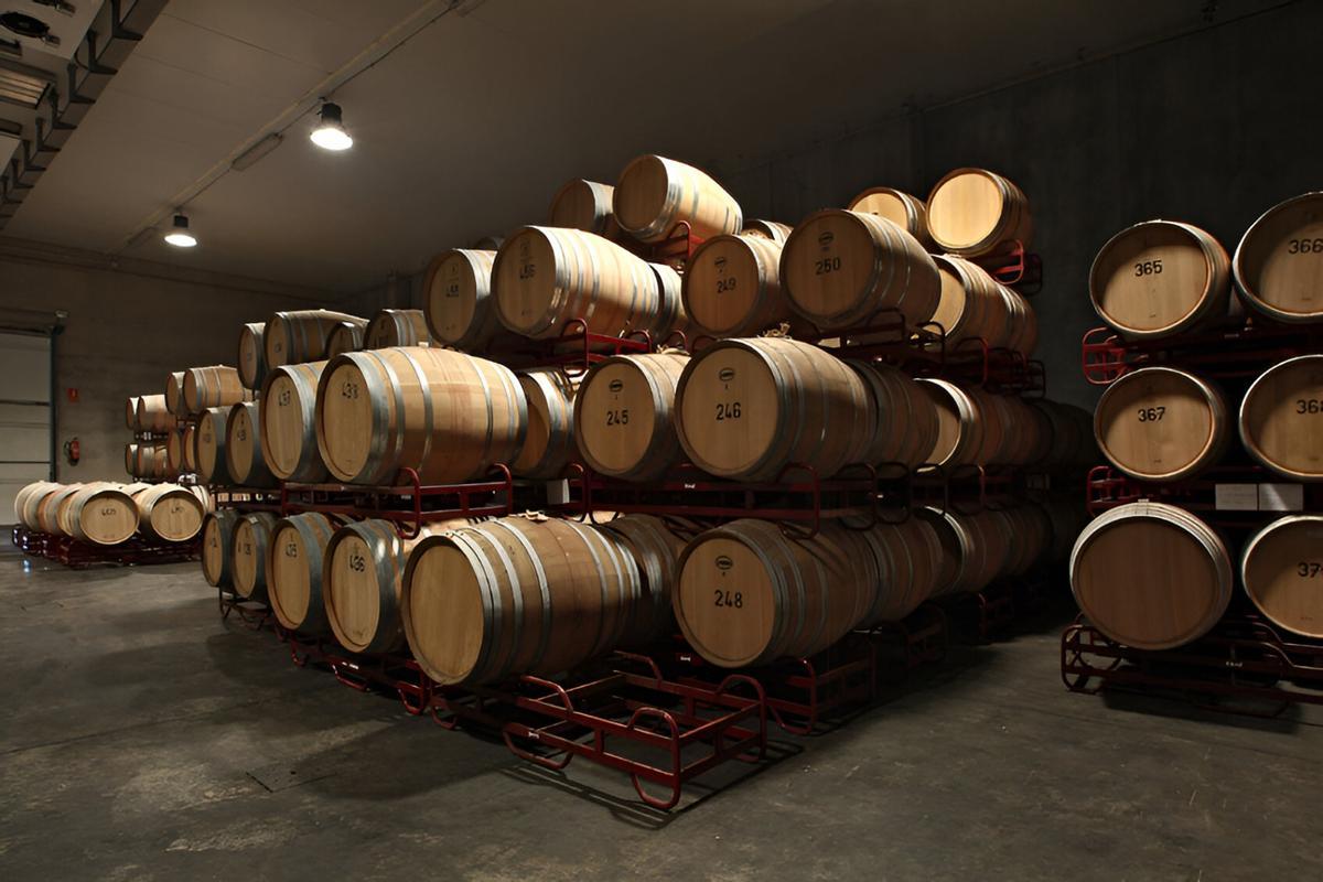 Botes al celler Pere Guardiola