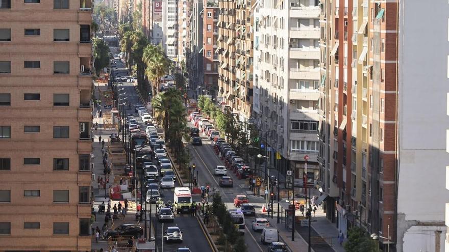 Pérez Galdós reabre sus cuatro carriles al tráfico