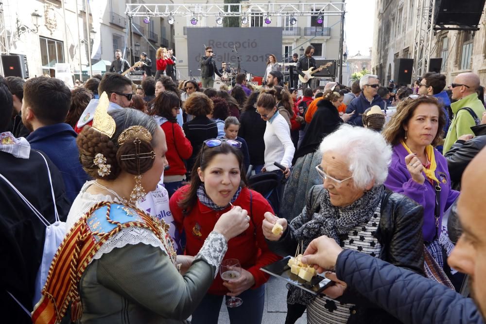 Entrega de estandartes de la Diputación a las Fallas