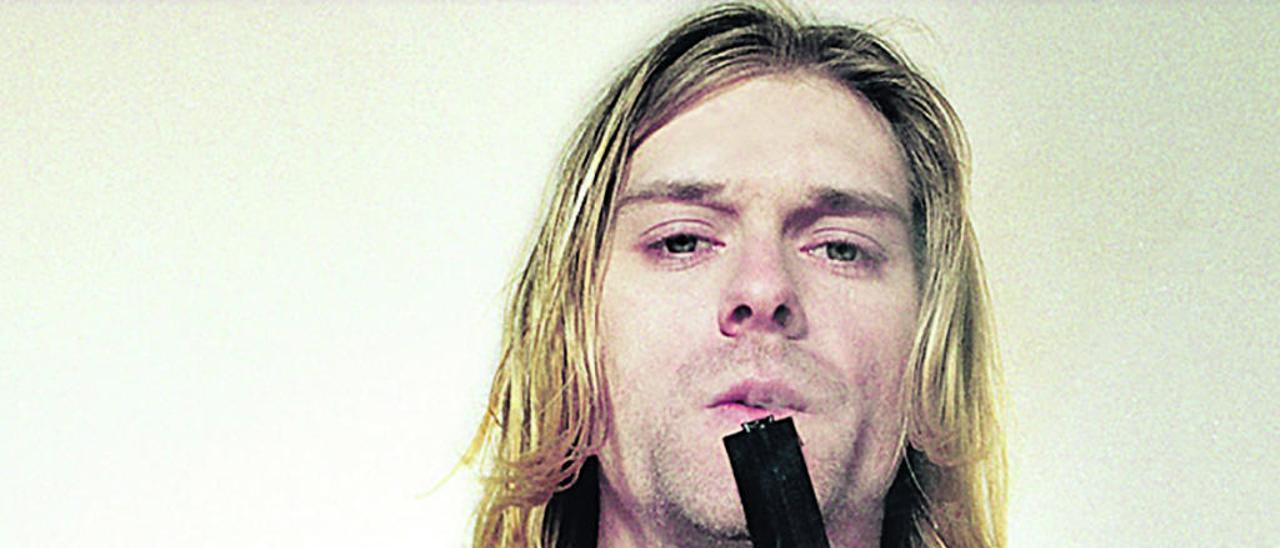 Kurt Cobain, que se quitó la vida en 1994.