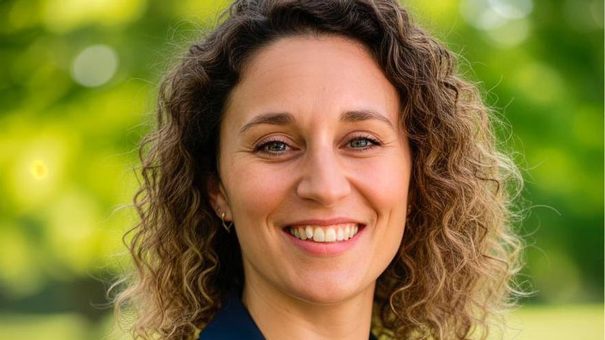 María José Germán, candidata a la presidencia de la Junta de Extremadura.