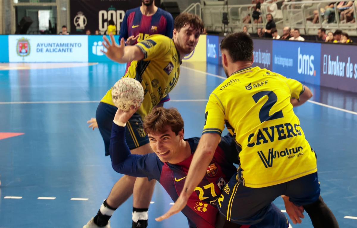 Estas son las imágenes de la final de la Copa del Rey de Balonmano en Alicante