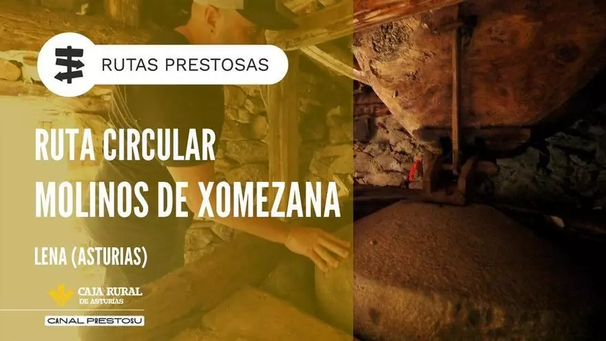 Un paseo entre las ruinas de antiguos molinos de agua y en un espacio protegido: ruta circular a los molinos de Xomezana