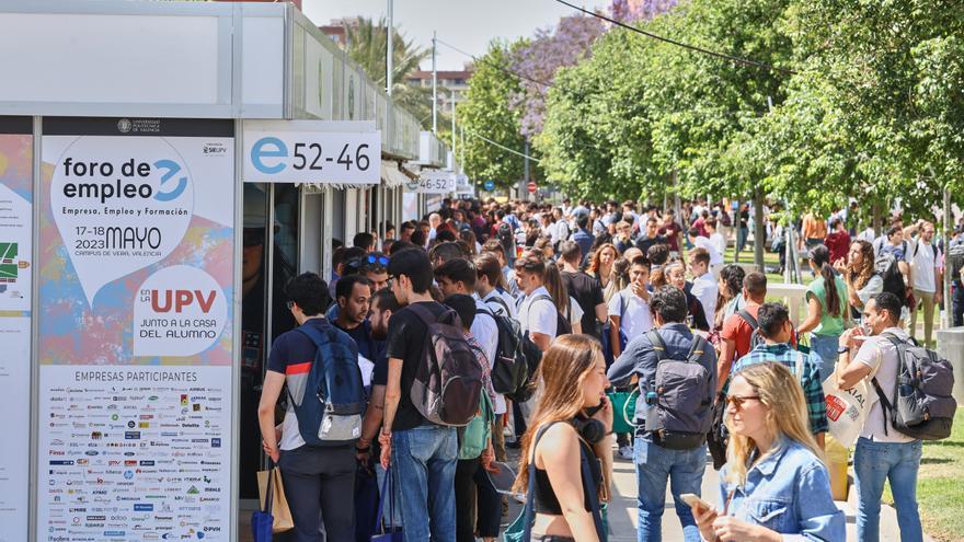 15.000 currículums para 1.400 ofertas de empleo en el foro de la UPV