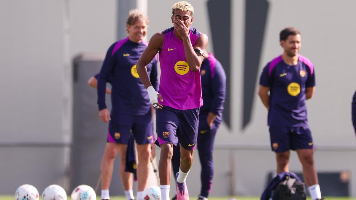 El Barça prepara el partido de Liga contra la Real Sociedad