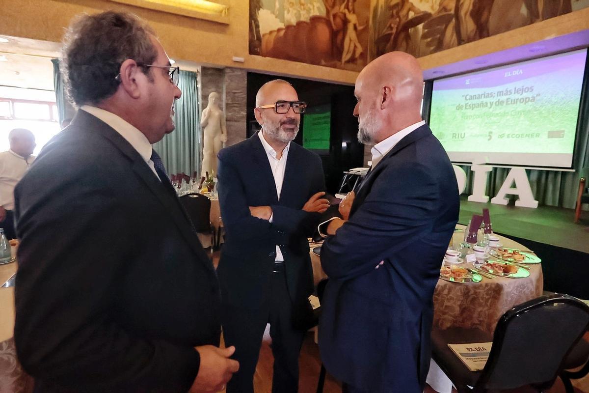 Fernando Clavijo en el Foro de El Día 'Canarias; más lejos de España y Europa' Fernando Clavijo en el Foro de El Día 'Canarias; más lejos de España y Europa'