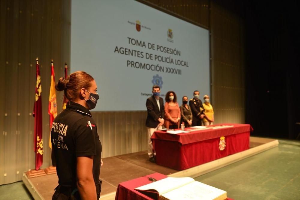 Jura de cargos de la Policía Local de Cartagena