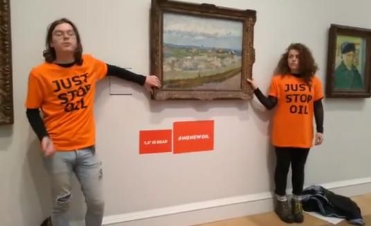 Activistas Just Stop Oil Vicent Van Gogh