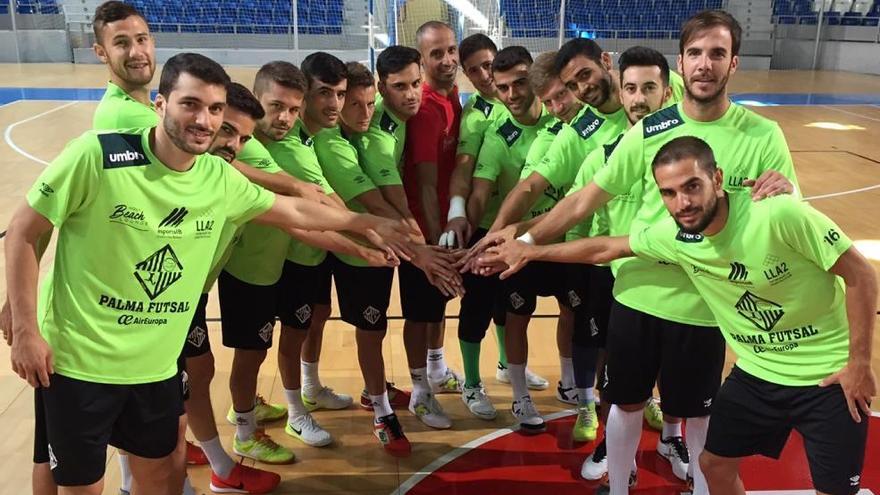 La plantilla del Palma Futsal buscará la primera victoria de la temporada.