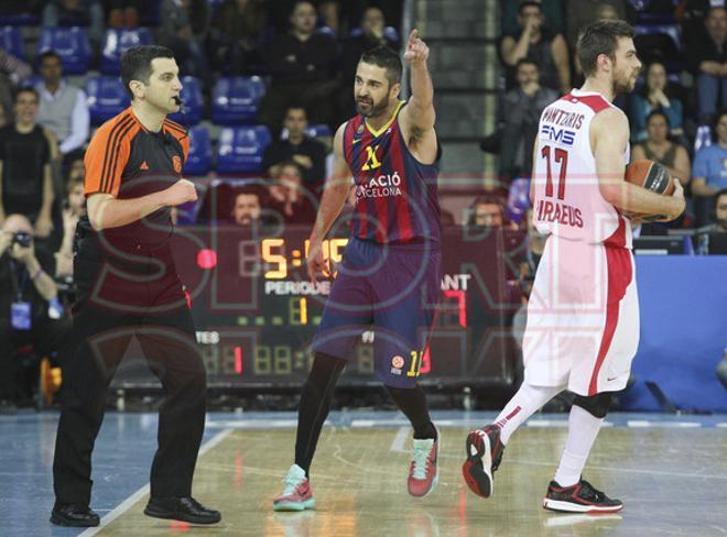 FC Barcelona, 63 - Olympiacos, 76