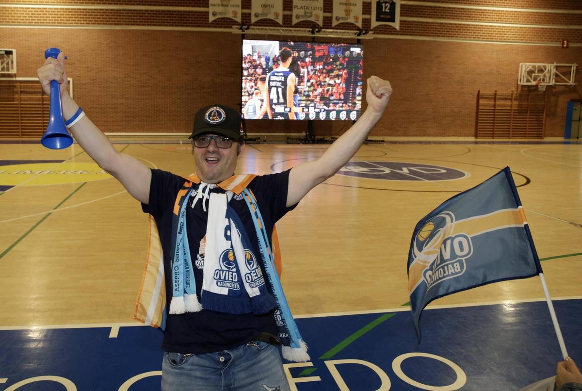 EN IMÁGENES: Así vivió Pumarín las semifinales del play-off de ascenso del OCB
