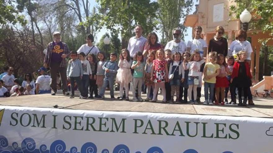 Uno de los momentos de la «Trobada» de ayer en Castelló.