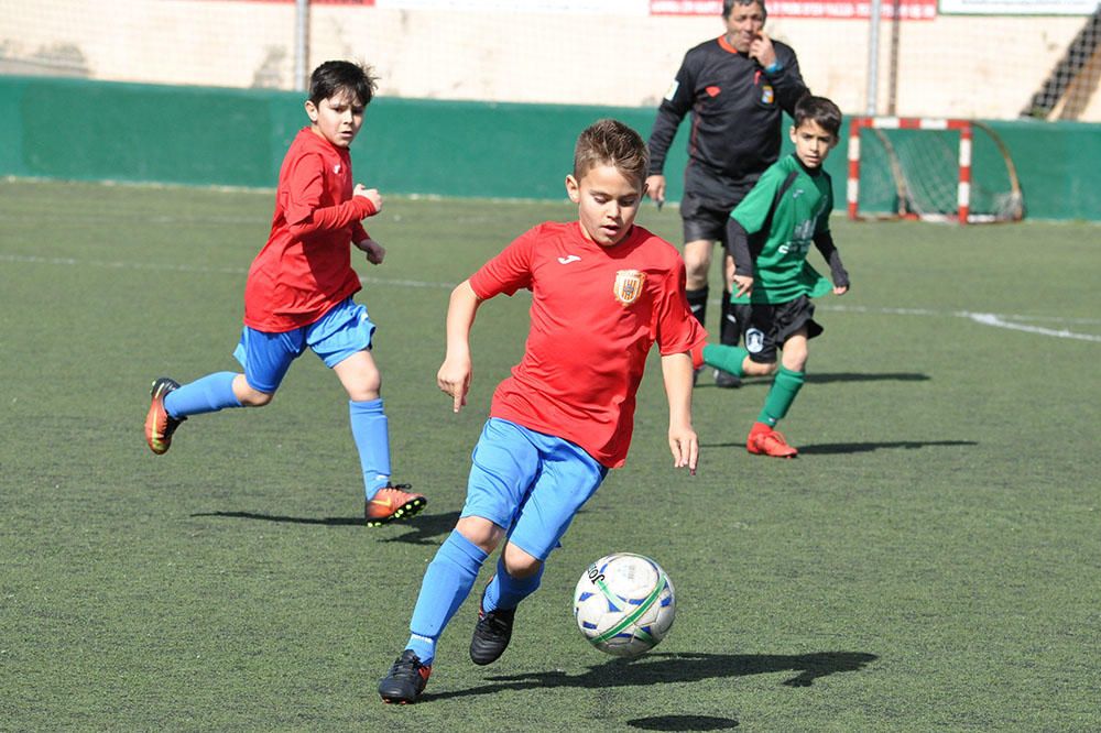 Fútbol base del fin de semana