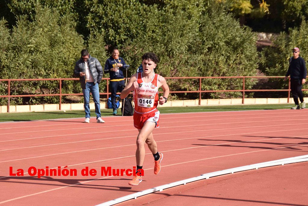 Regional absoluto y sub-23 de atletismo en Lorca (I)