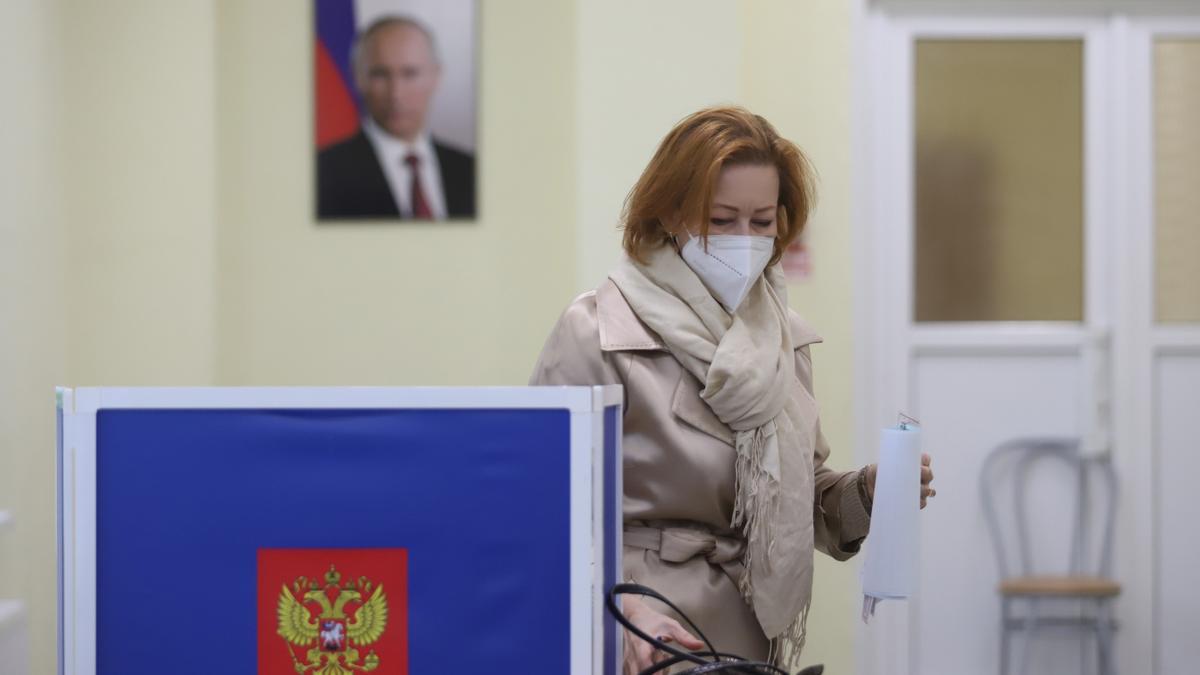 Votación en Rusia