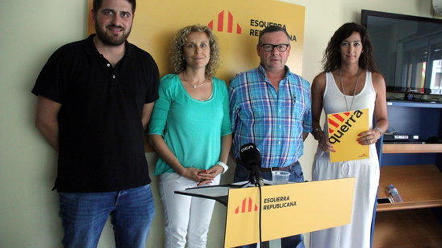 El grup municipal d&#039;ERC a Forallac