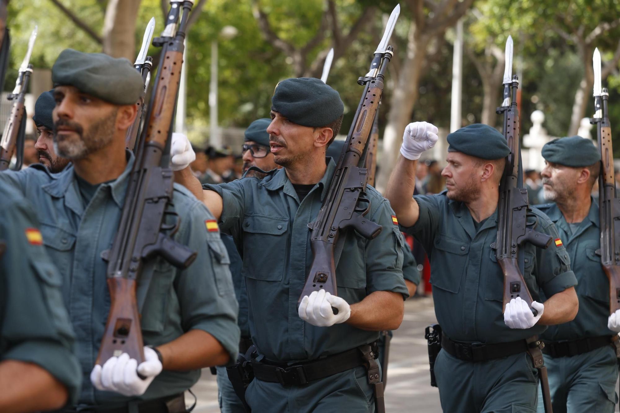 Celebración del dia de la Hispanidad en Cullera