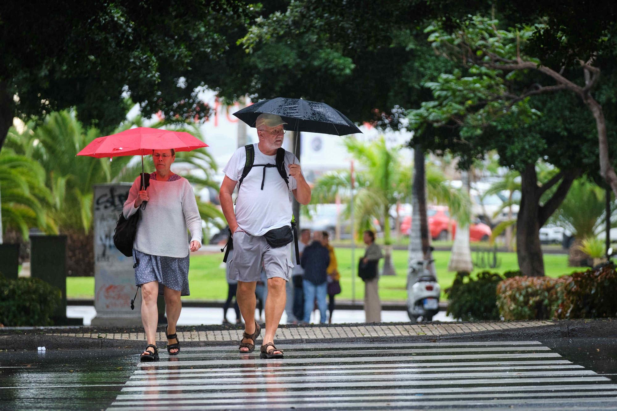 Lluvias en Tenerife