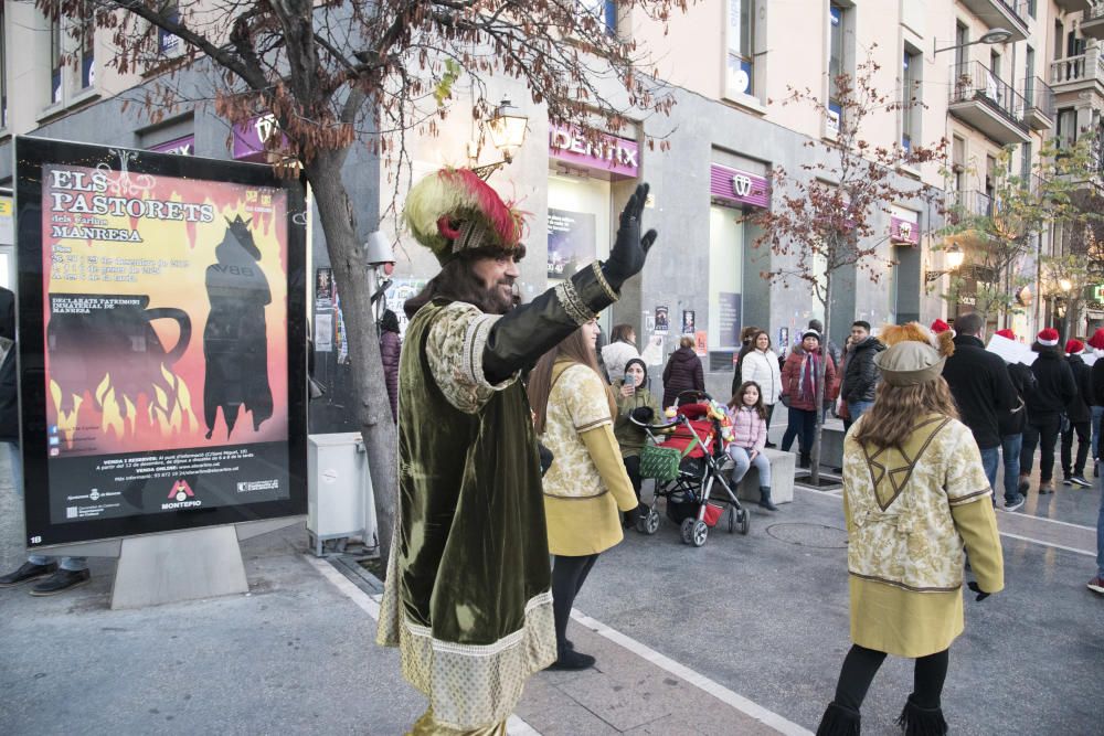 L''arribada del Príncep Assuan a Manresa