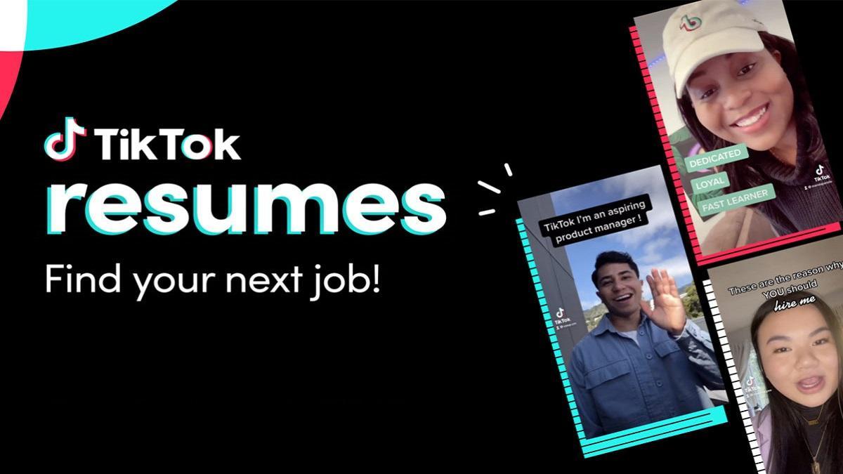 Los solicitantes de empleo recurren a TikTok para publicar su CV