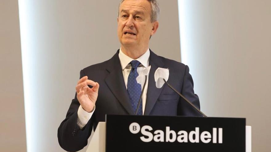 El consejero delegado del Sabadell, César González-Bueno.